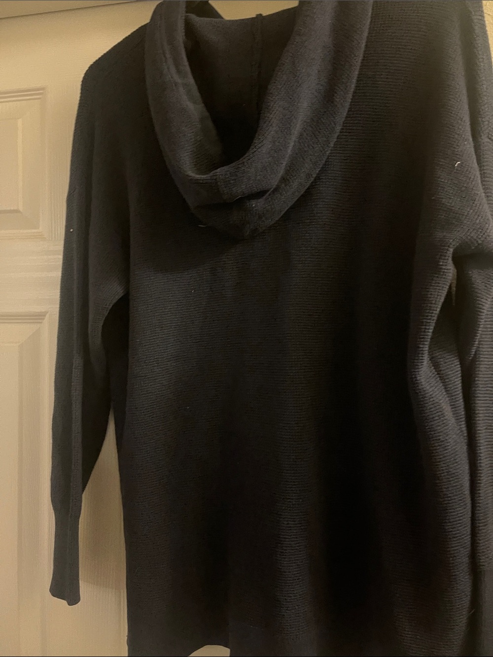 Michael Kors Navy Knit Hooded Pullover Size 1XL NWT Retail $110 - Picture 5 of 5